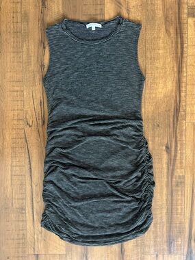 Antistar Sleeveless Ruched Dress